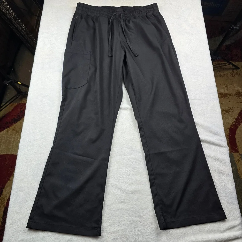 Wink Boundless Black Scrub Pants Womens Medium Petite Modern Fit Cargo 5251
